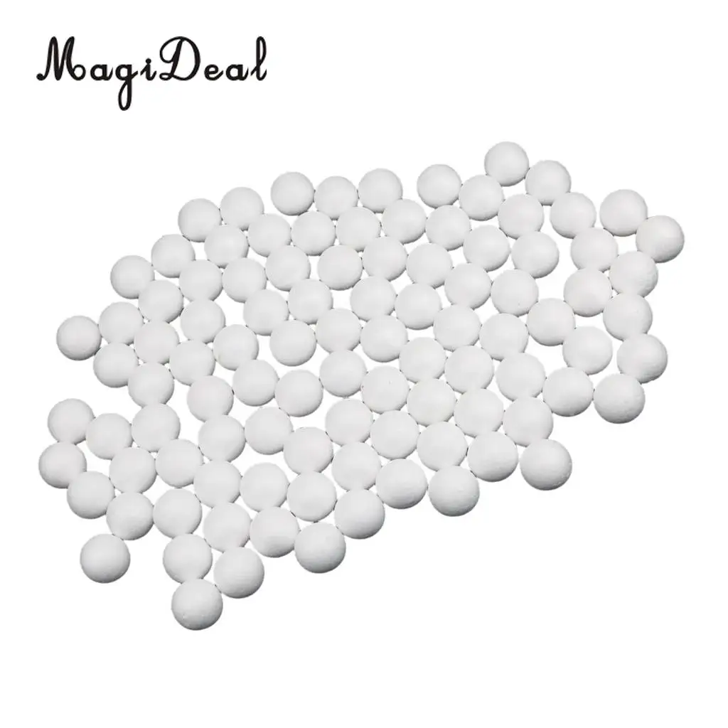 MagiDeal 100 шт Моделирование Ремесло пенополистирол шарики для DIY Рождественская
