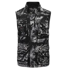 2019 New Outdoor Men's Climbing Vest Vest Original Men's Tooling Camouflage Cotton Vest 2019 New Outdoor Men's Climbing Vest Vest Original Men's Tooling Camouflage Cotton Vest