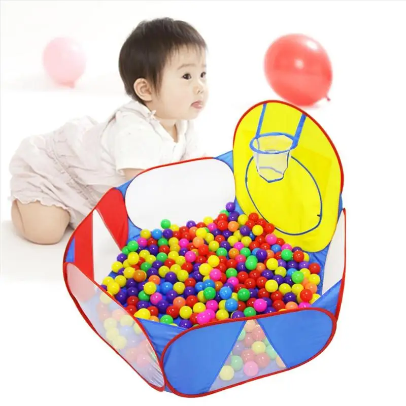 

ChildTent Toy Crawl Tent Ball Pool Playhouses Baby Play Inflatable Pool Folded Portable Kid Outdoor Game Ocean Ball Toy Set