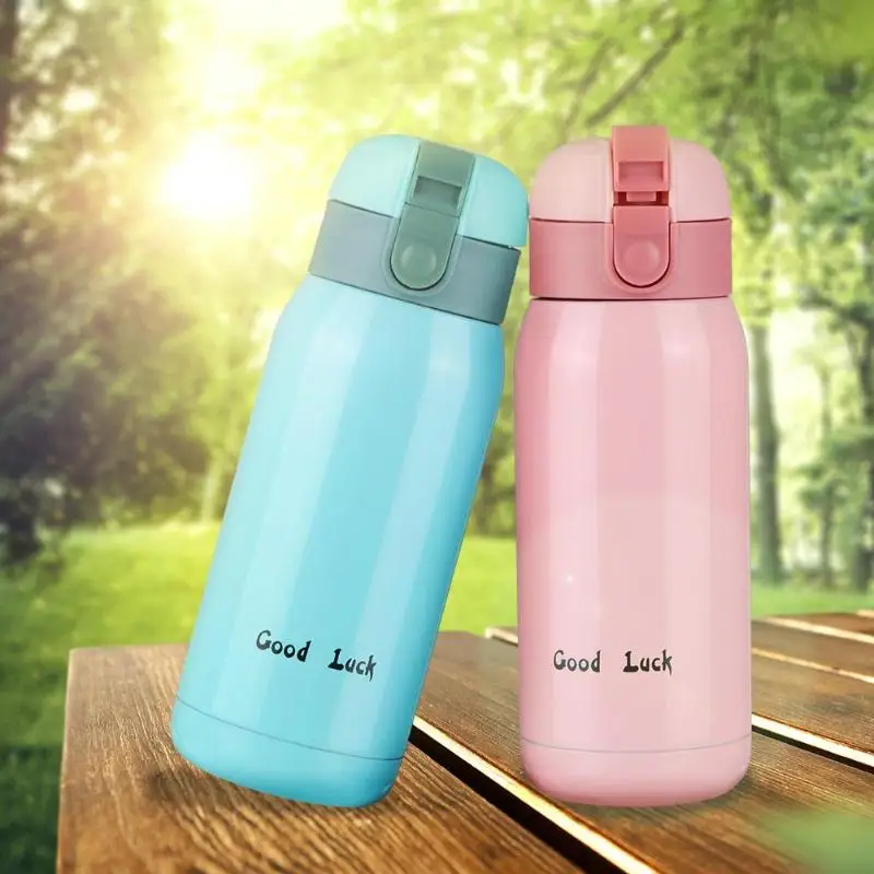 

360ml Portable Stainless Steel Insulate Thermo Mug Coffee Vacuum Cup Children Students Outdoors Thermal Bottle For Winter