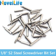 4 мм шестигранный хвостовик Магнитная отвертка бит S2 сплав сталь прецизионная головка Отвертки Набор Torx для Wowstick Wiha ES121 отвертка