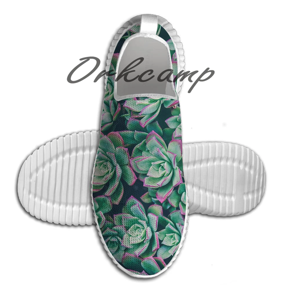 

Succulent Garden Running Shoes Walking Shoes Summer Comfortable Light Weight Jogging Yoga Shoes