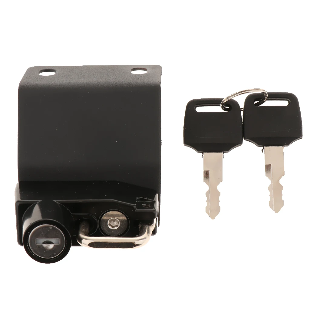 

MagiDeal Durable Metal Anti-theft Motorcycle Helmet Locks 2 Key Set Fitting for Triumph t100 se Scrambler 900