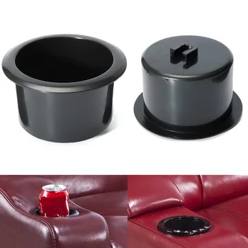 

4pcs Recessed Drop In Plastic Cup Holder Boat RV Sectional Couch Recliner Sofa Furniture Car Drink Holder Table Cups Mug Holder