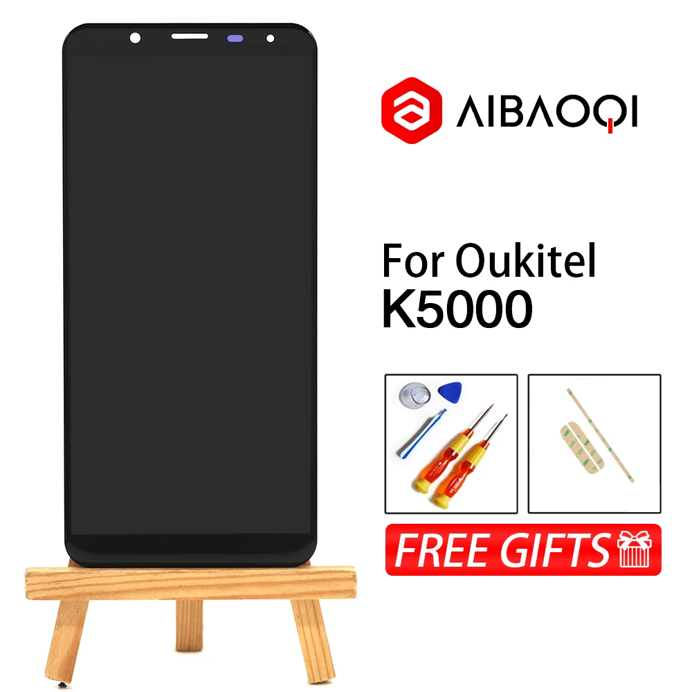 AiBaoQi новый оригинальный 5 7 дюймовый сенсорный экран + 1440x720 ЖК дисплей в сборе