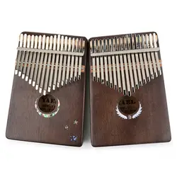 Портативный 17 клавишный палец Kalimba Mbira Sanza «пианино для больших пальцев» карманный размер начинающих клавиатура Marimba деревянный