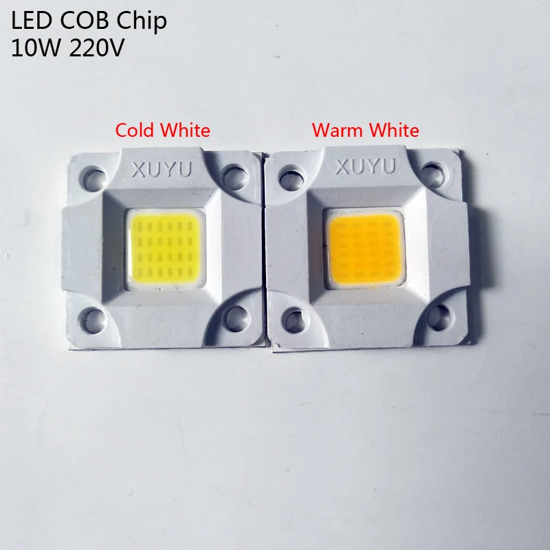 1X 10X Открытый 10 80 Вт умный IC для прожектора AC 220 В прожектор светодиодный чип COB