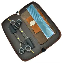 Meisha 5,5 дюймов профессиональные салонные для волос Ножницы Набор Парикмахерские ножницы для стрижки волос Thinning расческа-ножницы аксессуары HA0046