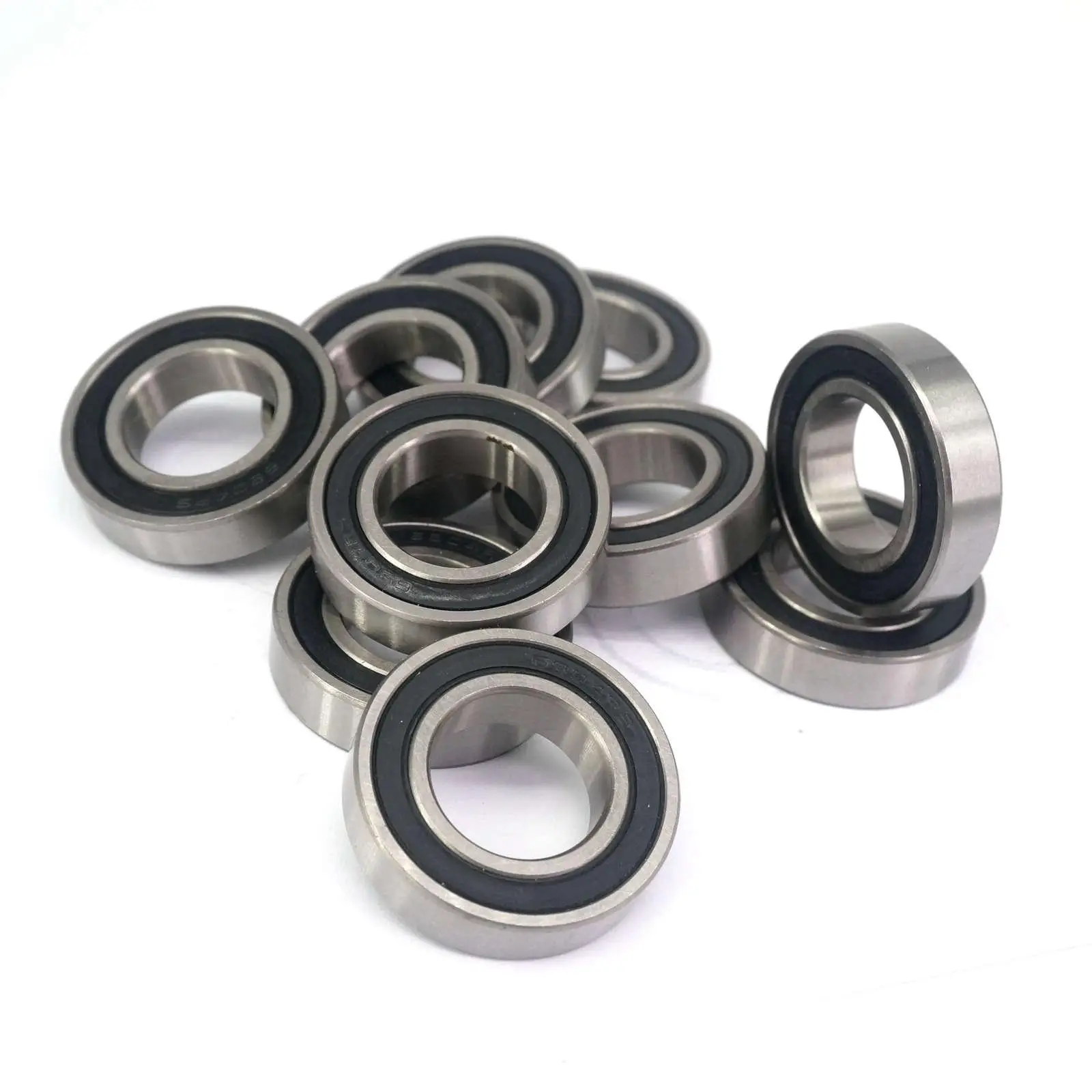 10pcs 6700-2RS 10x15x4mm ABEC1 Thin-wall Shielded Deep Groove Ball Bearing