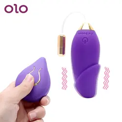 OLO вибратор водостойкий пульт дистанционного управления Climax g-точечный массажер интимные игрушки для женщин usb зарядка клитор стимулятор