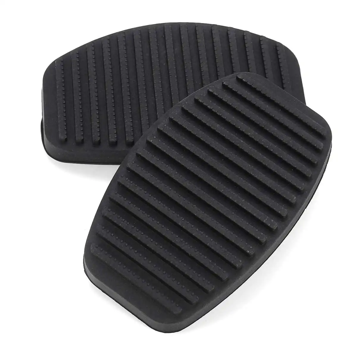 2x Car Brake Clutch Pedal Pads Rubbers Covers Shell Fit For Fiat Doblo