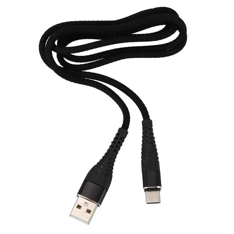 Кабель Usb Type C в нейлоновой оплетке 1 упаковка (3 фута) зарядный кабель A шнур для