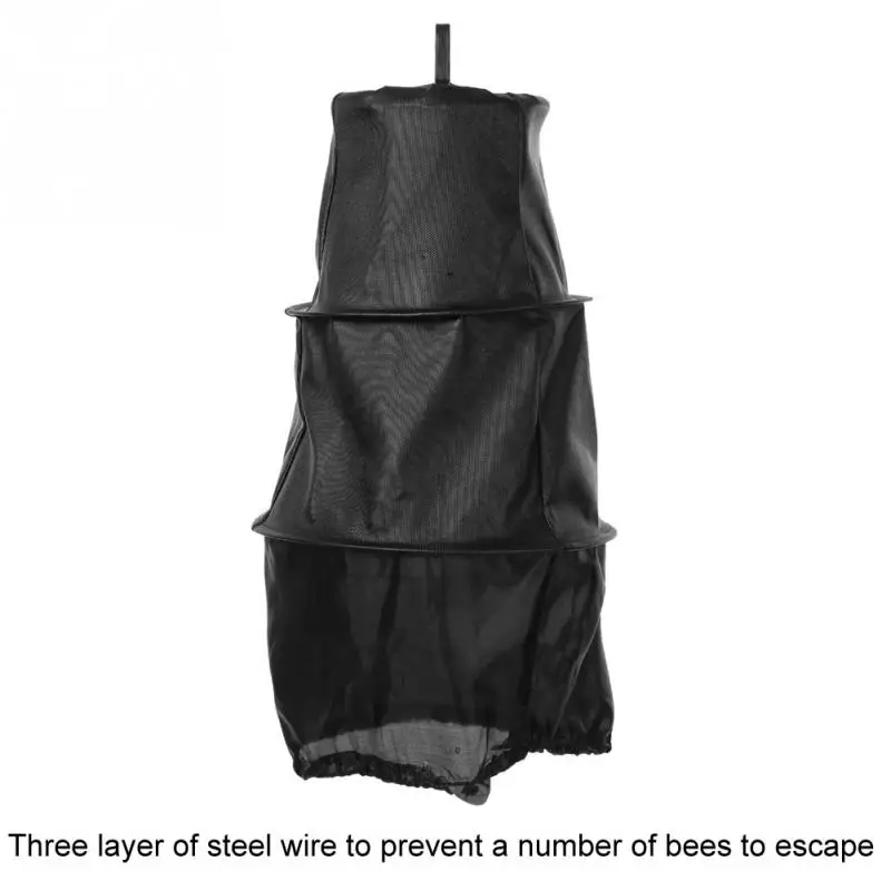 3 Layers Beekeeping Tools Black Bee Cage for bee harvesting Wild Recruit Outdoor Use Tool Wholesale s | Дом и сад