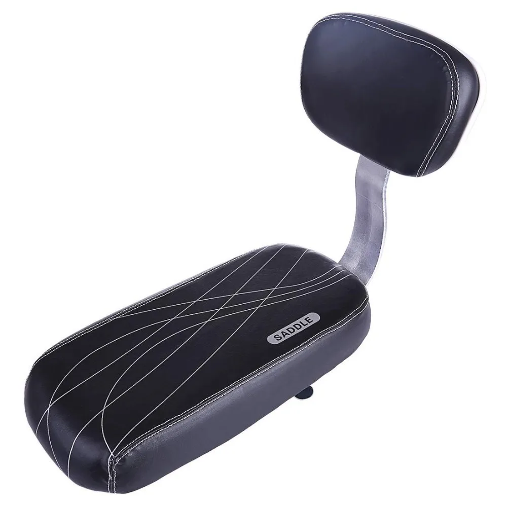 PU Leather Bicycle Back Seat Bicycle Child Seat Cover Bike Rack Rest