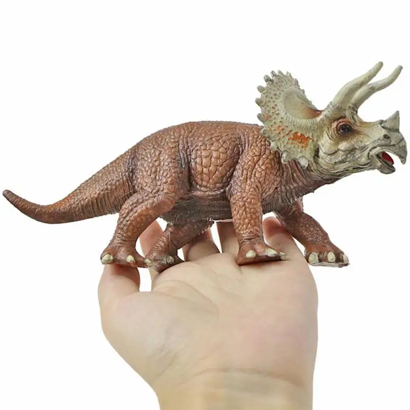 

Triceratops Dinosaur Toys Accessories Figures Animal Toy High Simulation Collection for Boy Gift Figurine Animal Toys