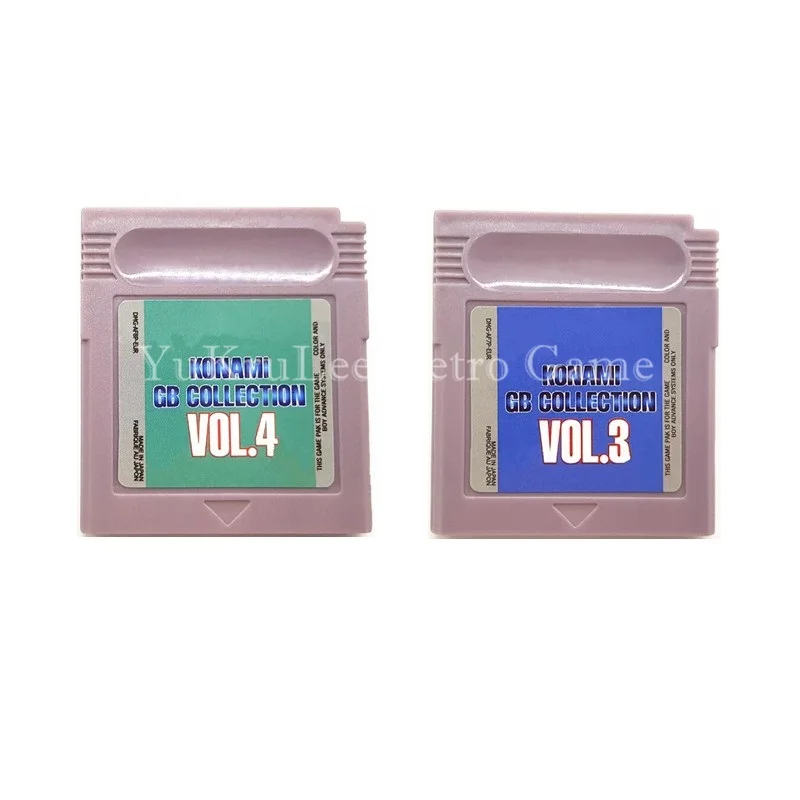 

Video Game Cartridge Card Konami GB Collection Vol for 16 Bit Game Console US/EU General Version English Language