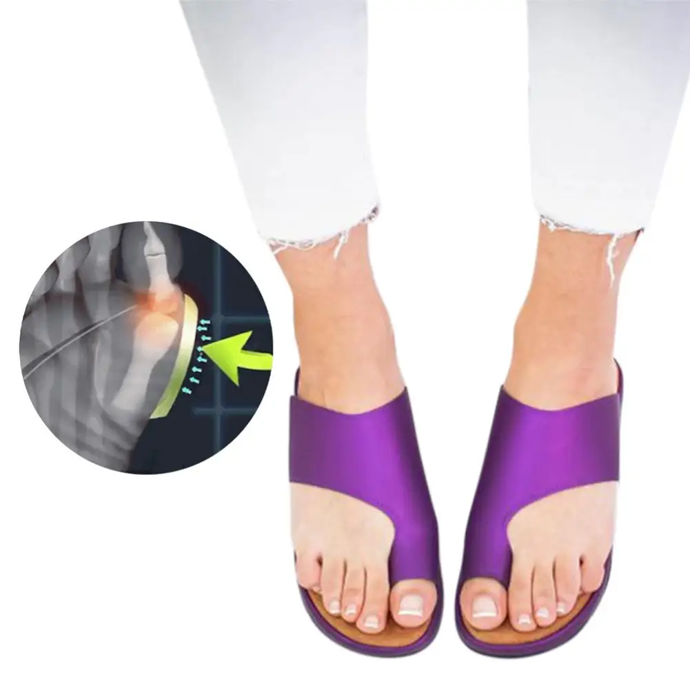 Women Platform Sandals Comfortable Summer Beach Travel Slippers Shoes for Big Toe Bone Correction crocs shoes slipper women plaj