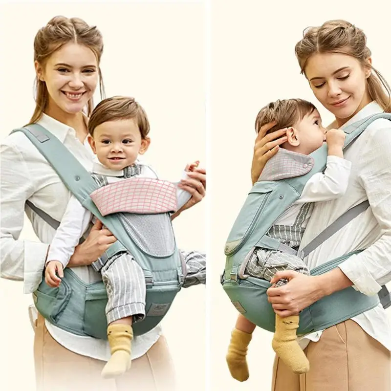 Новорожденный ребенок перевозчик поясной ремень Hipseat Хипсит (пояс для ношения ребенка) Многофункциональный младенческой Однолямочный