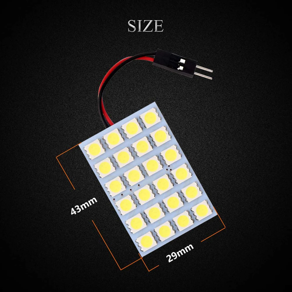 1210 48SMD Автомобильный светодиодный планшет для чтения светильник|Световая