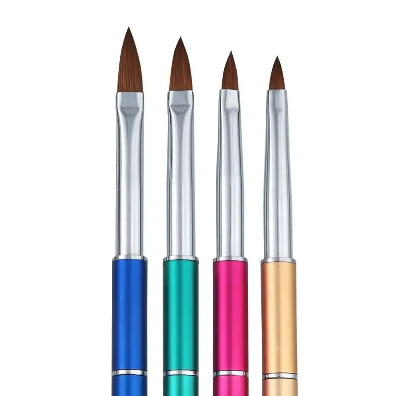 

1PC Nail Art Brush Crystal Carving Polish Nail Art Pen Gel UV Manicure Drawing Painting Brush Handle Nail Art Accessoires Tool