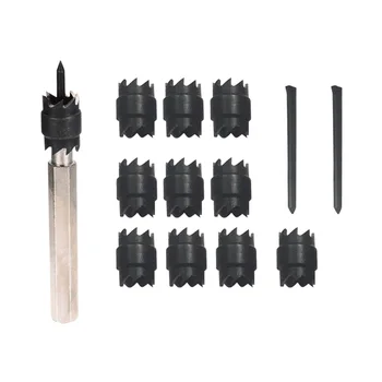 

13pcs Drill Bits Stainless Steel Durable Drill Bits Hole Saws Remover Tools for Glass Ceramics Porcelain