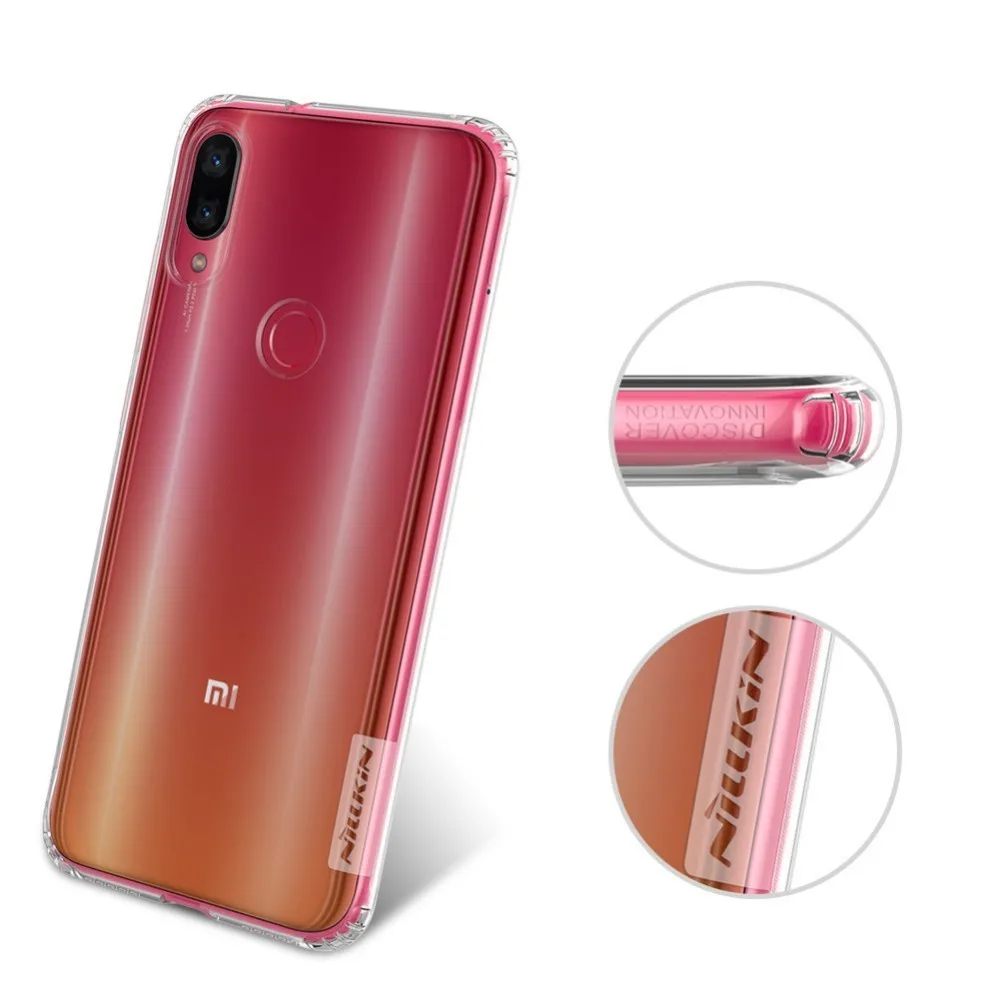

Xiaomi Mi Play Case Silicone Cover NILLKIN Nature Transparent Soft TPU Phone Protector Case For Xiaomi Mi Play