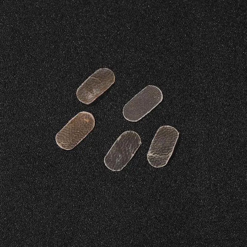 5pcs 바이올린 비올라 첼로 양모 패드 보호 코드 E 문자열 그루브와 진 문자열 슬롯 바이올린 비올라 부품 액세서리