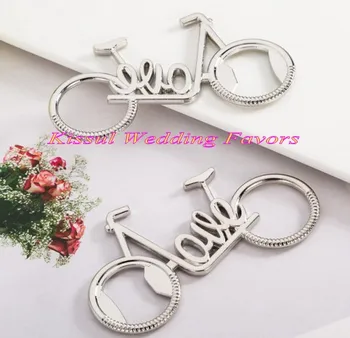 

(40 Pieces/lot) Love Wedding and Party Favors of Le Tour Bicycle bottle openers For Bridal showers and wedding souvenirs gift