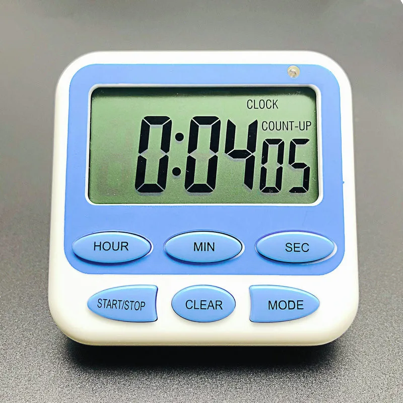 

Multifunctional Digital Kitchen Timer with Magnet and Stand Flashing light Alarm Kitchen Timer Practical Cooking Timer Alarm
