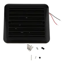 Вентиляционный вентилятор RV Caravan Motorhome боковой вентиляционный Вентилятор Водонепроницаемый черный 12V