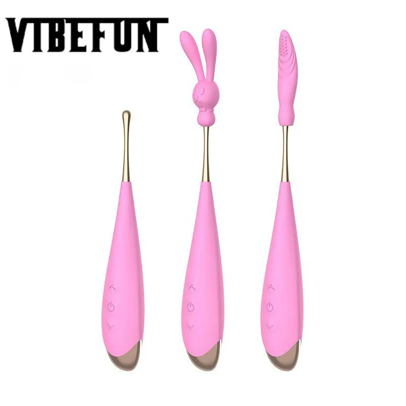 VIBEFUN 7 режимов Вибрация USB перезаряжаемая Пуля Яйцо вибратор вагинальный массаж