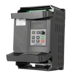 VFD 2.2KW 12A 220 В VFD Частотный регулятор скорости электродвигатель переменного тока однофазный в трехфазный выход переменный Инвертор AT1-2200S