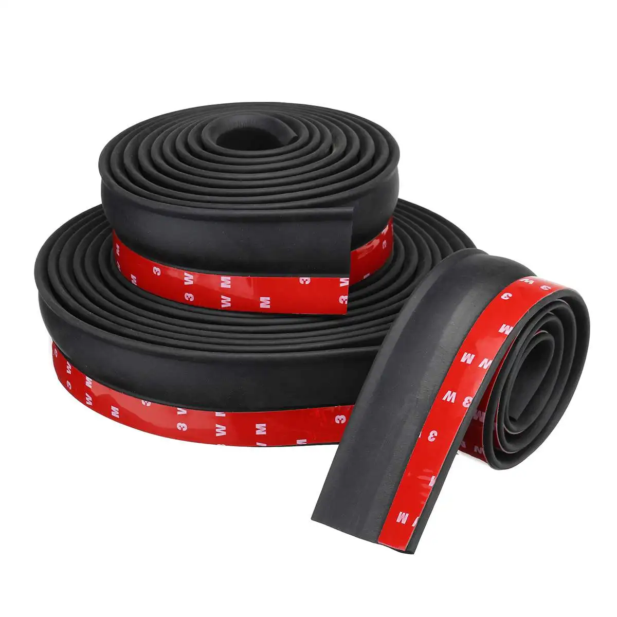 7m/3m/1m Universal Garage Door Bottom Weather Stripping Rubber Seal Strip Replacement Door Seal Strip Home Accessory New