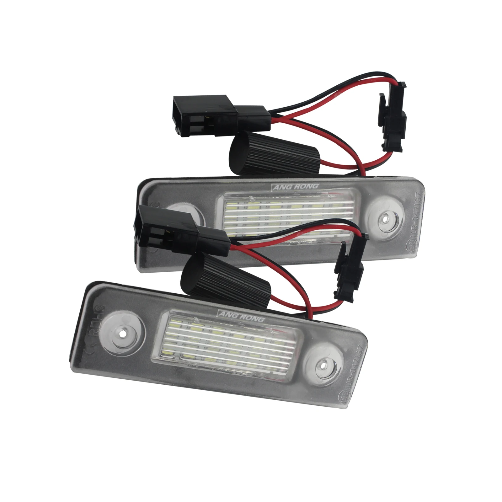 Светодиодный светильник ANGRONG 2x 18SMD для номерного знака Skoda Octavia 1Z 2004 2013 Roomster 5J 06 15