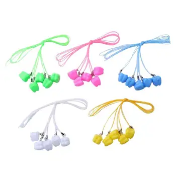 

5pcs/set Baby Milk Teeth Storage Box Plastic False Teeth Organizer Case Kid Teeth Collection For Baby Growth Record Random Color