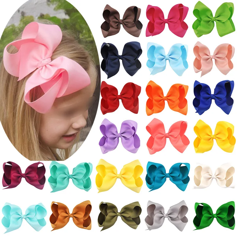 1 шт. детские заколки для волос 6 дюймов|bow clip|hair bow cliphair bows |
