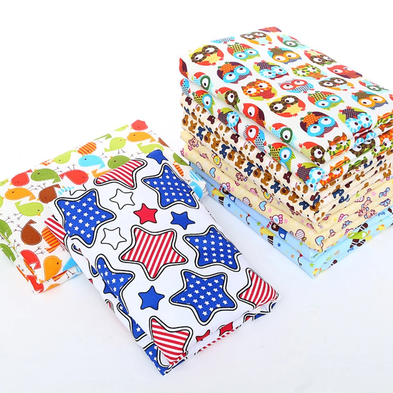 

Washable Baby Mattress Waterproof Breathable New design soft Cotton comfortable Newborn Baby Cartoon Printed Baby Diaper