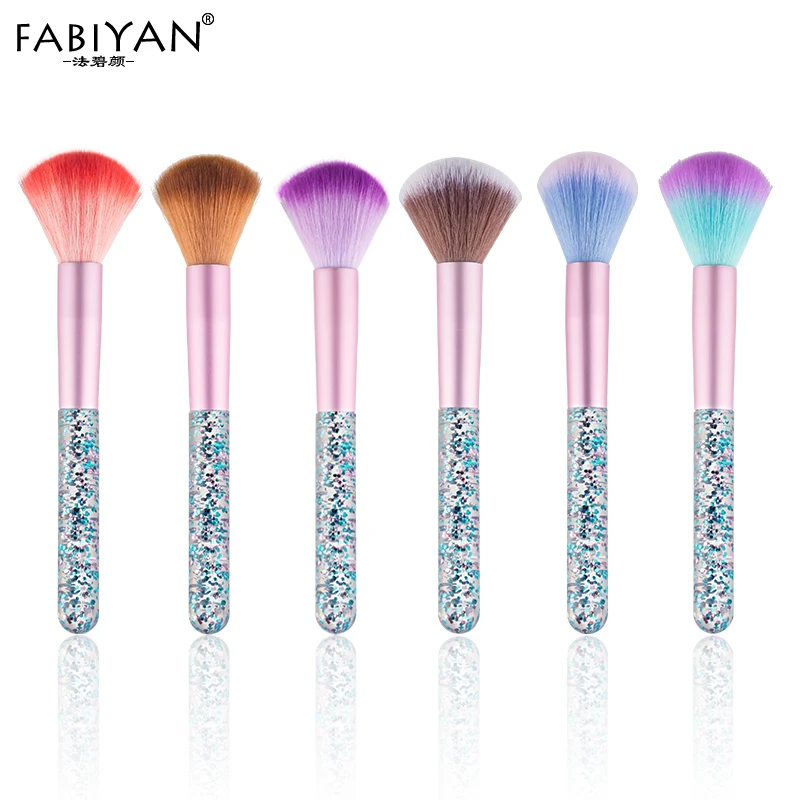 

Nail Art Dust Brush Cleaning Gradient Color Soft Hair Glitter Sequins UV Gel Powder Manicure Removal Cleaner Makeup Pen Tool