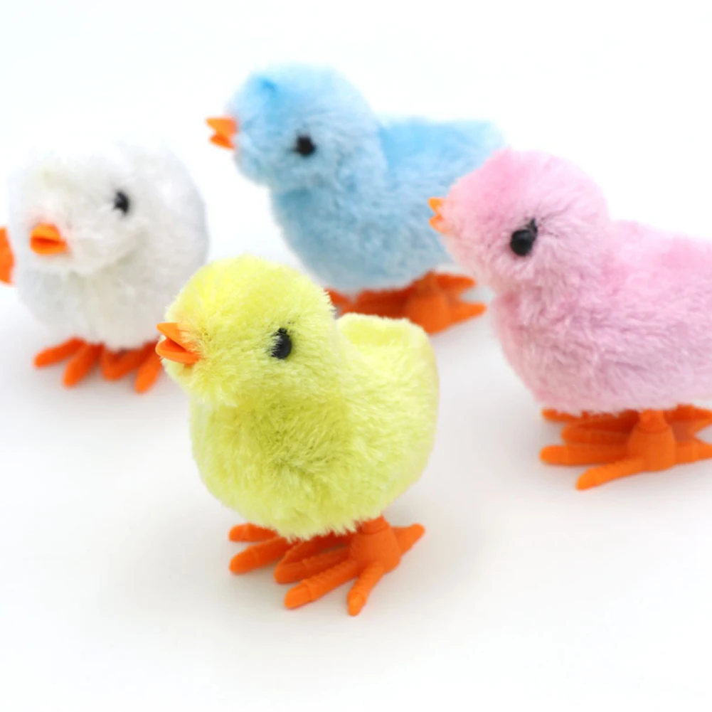 

Chicken Rabbit Kid Baby Walking Animal Educational Funny Toy Wind-Up For Easter