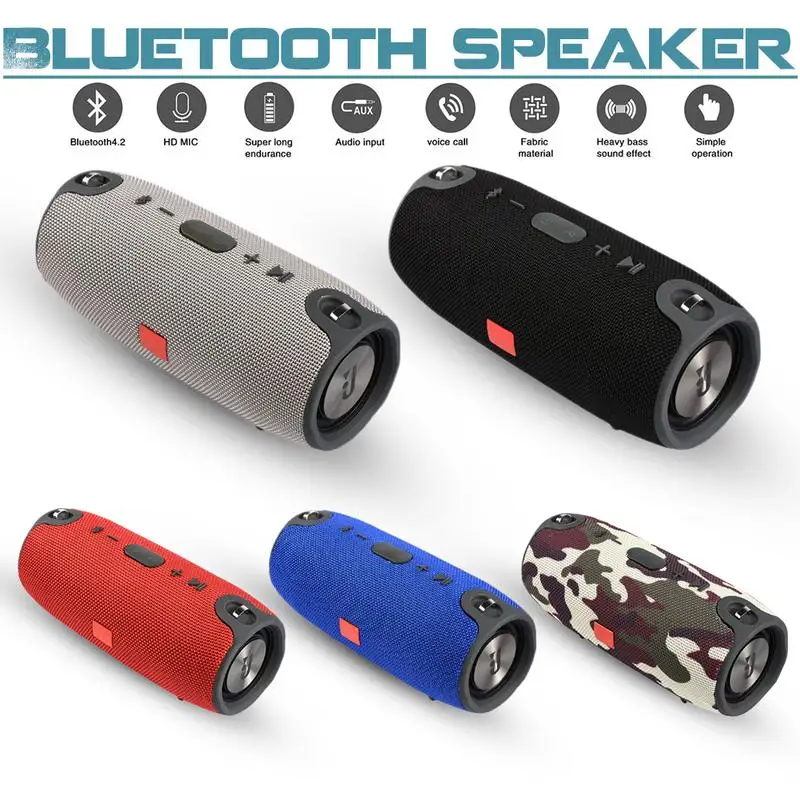 

11.11 New Wireless Best Bluetooth Speaker Waterproof Portable Outdoor Mini Column Box Loudspeaker Speaker Design for Phone