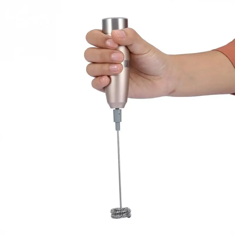 

Electric Milk Frother Rechargeable Milk Foamer for Cappuccino Coffee Foam Egg Beater
