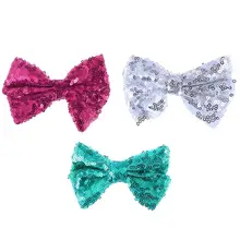 3 шт. шпильки декоративные блестки милый бант аксессуары для волос заколка для детей дети девочки