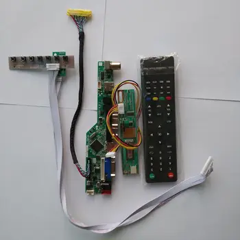 

TV HDMI AV VGA USB TV56 LCD LED driver Controller board kit Card DIY For LP154WX4(TL)(B5) 1280X800 15.4" panel Screen