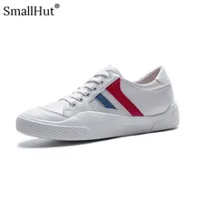 Women Flat Platform Shoes New 2019 Ladies Lace up Casual Striped Shoes Fashion Women Black White Round Toe Leather Flats D025 Women Flat Platform Shoes New 2019 Ladies Lace up Casual Striped Shoes Fashion Women Black White Round Toe Leather Flats D025