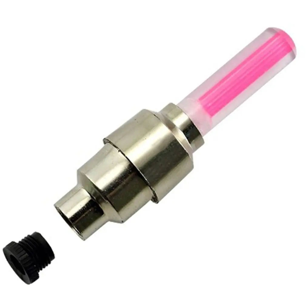 

Bicycle Hot Wheels Mountain Bike Color Nozzle Light Fluorescent Stick Valve Core Light Bicycle Riding Equipment