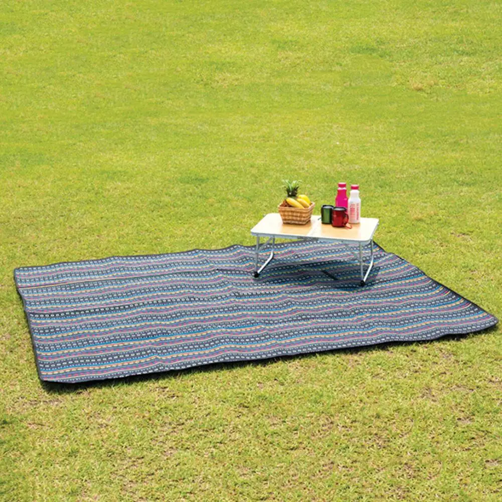 

200X150CM Waterproof Folding Picnic Mat Outdoor Camping Beach Moisture-proof Mat Portable Hiking Pad Camping Picnic