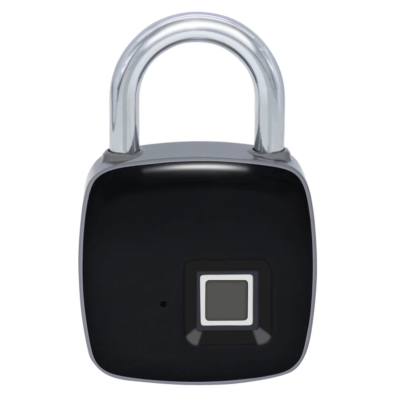 

USB Rechargeable Smart Keyless Fingerprint Lock IP65 Waterproof Anti-Theft Security Padlock Door Luggage Case Lock