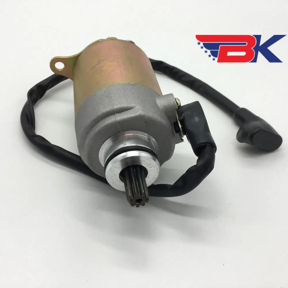 

GY6 125cc 150cc Electric Starter Motor with Wire for 4 Stroke 152QMI 157QMJ Scooter Moped ATV Go Kart Engines