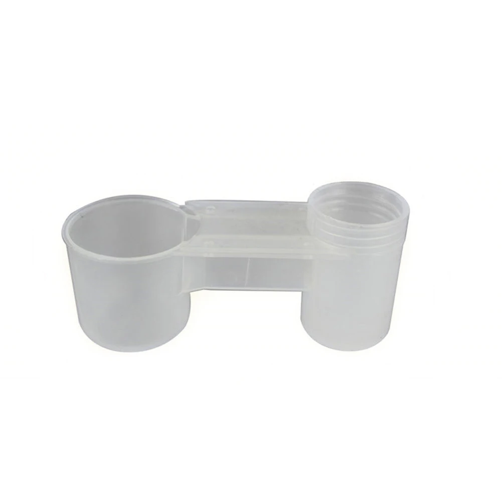 Bird Feeder Farming Equipment Parrot Bird Drinker Practical Plastic Water Drinker Cup Bowl Pigeons Feeder Waterer Clip bird feeder parrot feeder bird water drinker bird supplies