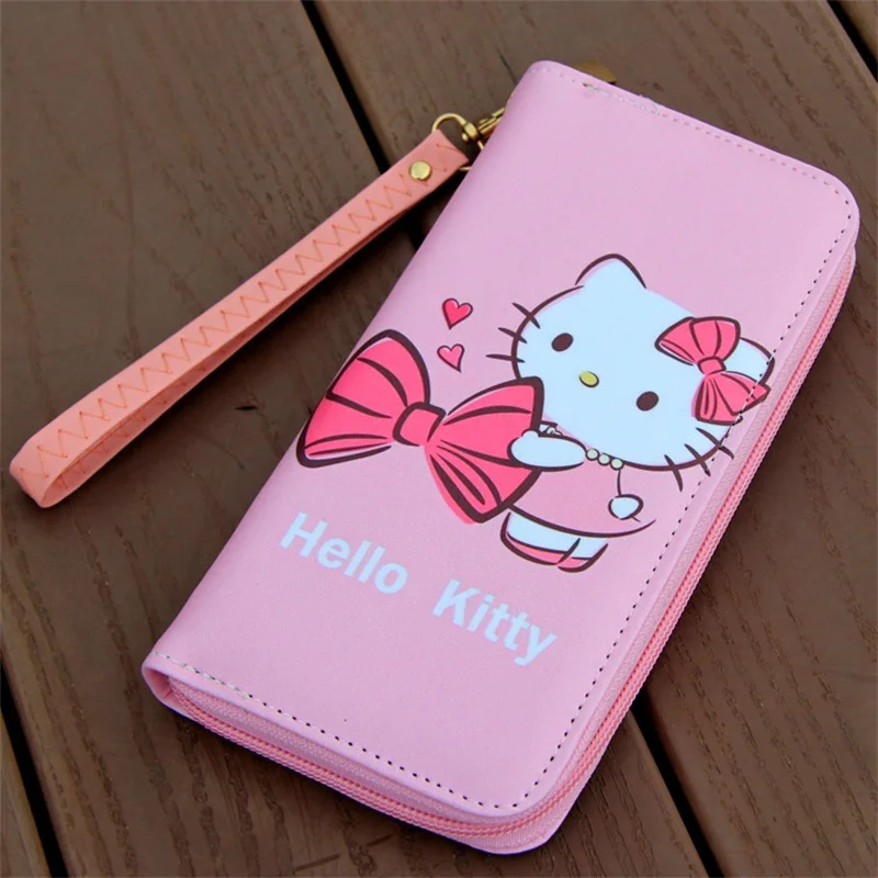 Mcneely Brand Design Coin Purse hello kitty Leather Women Wallets